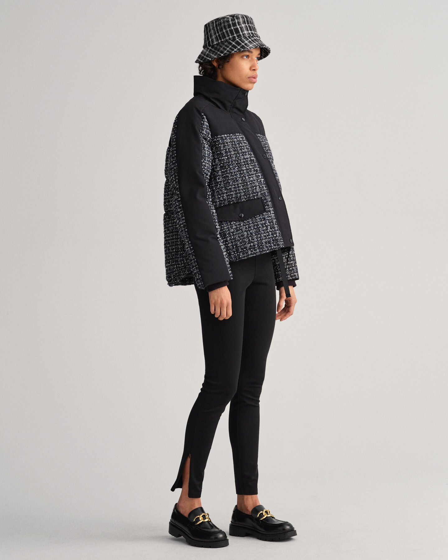 Gorro de pescador de tweed