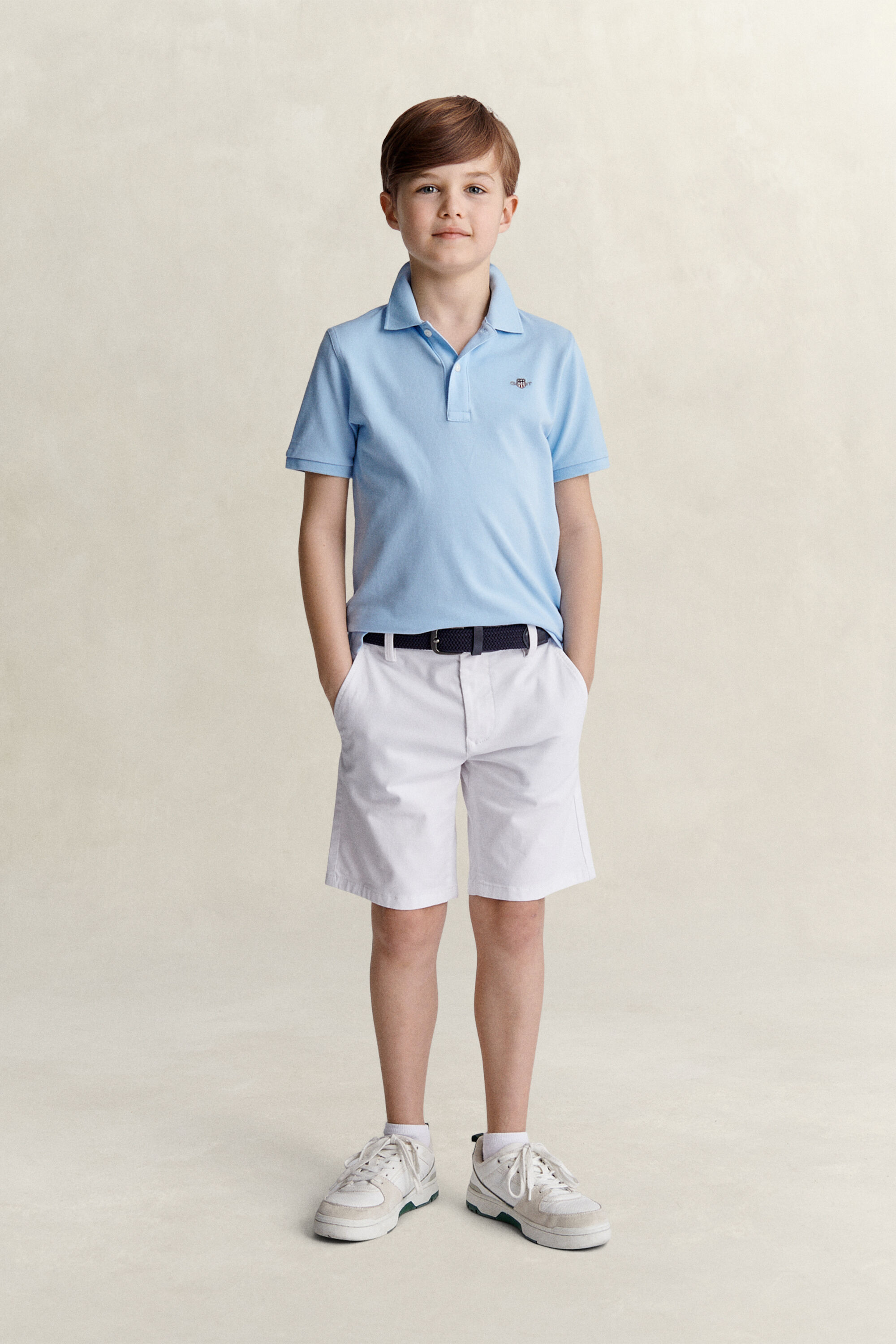 Jersey tipo polo Shield Teen Boys