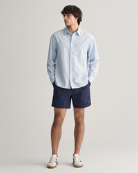 Pantalones cortos de algod&oacute;n con cord&oacute;n ajustable