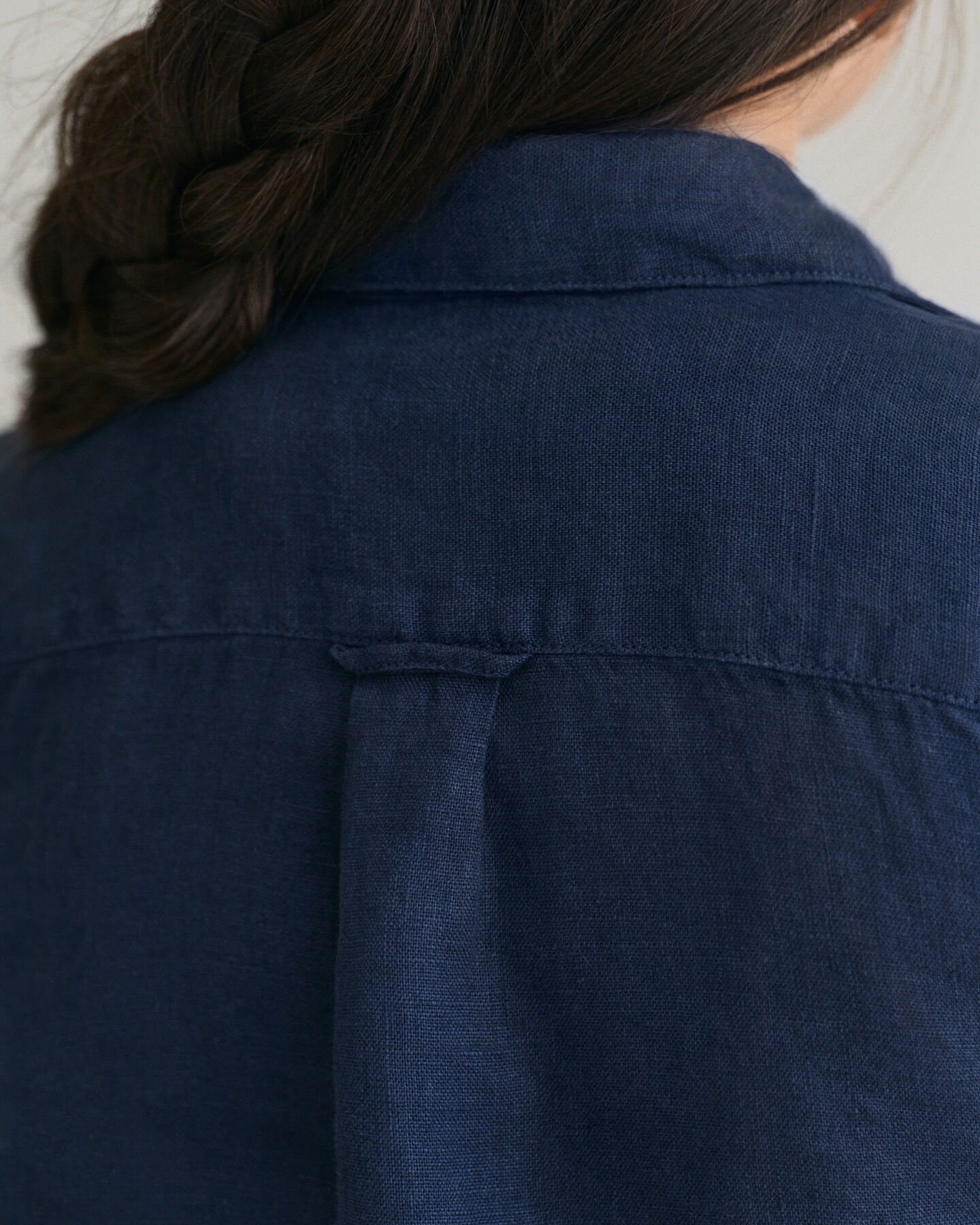 Camisa de manga corta en lino Kids