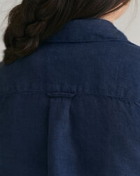 Camisa de manga corta en lino Kids