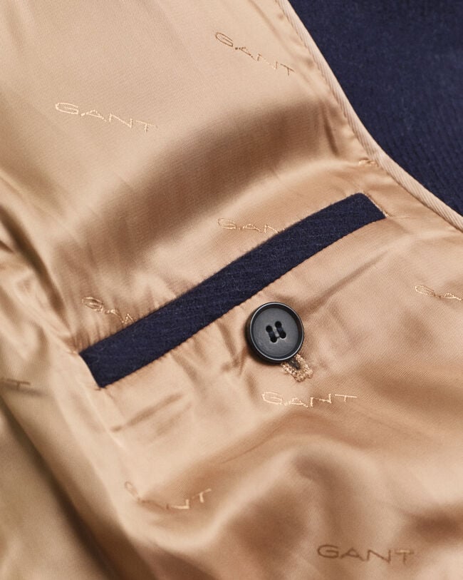 Gabán en mezcla de lana