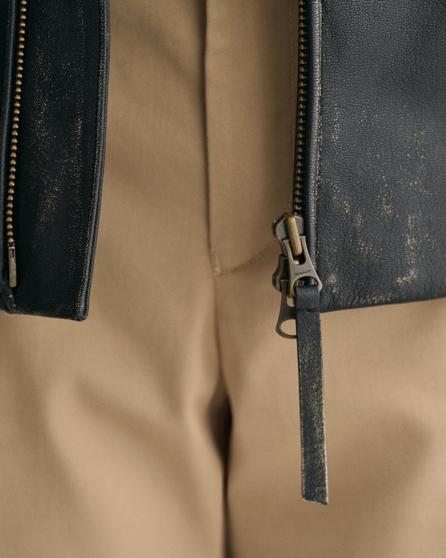 Cazadora de piel Moto