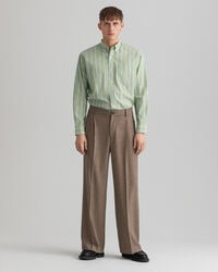 Pantalones de traje a cuadros con pinzas