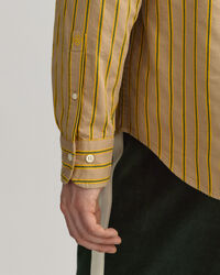 Camisa Relaxed Fit a rayas Dobby