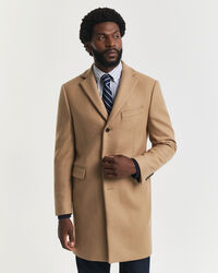 Abrigo de lana clásico