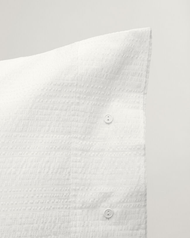 Funda de almohada Seersucker