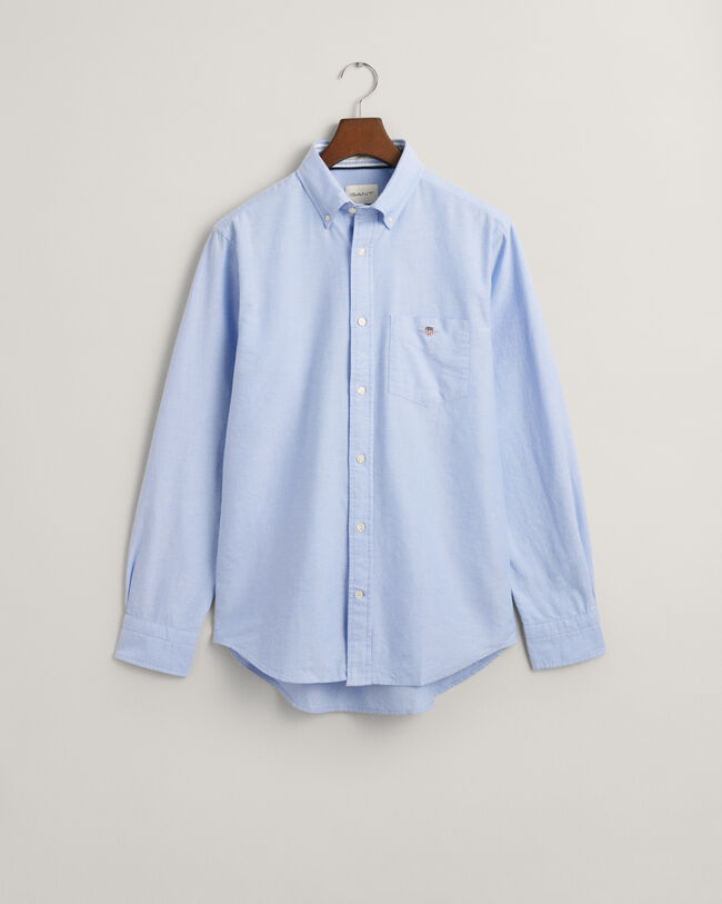 Camisa Oxford Seasonal Essential Regular Fit Archive Shield
