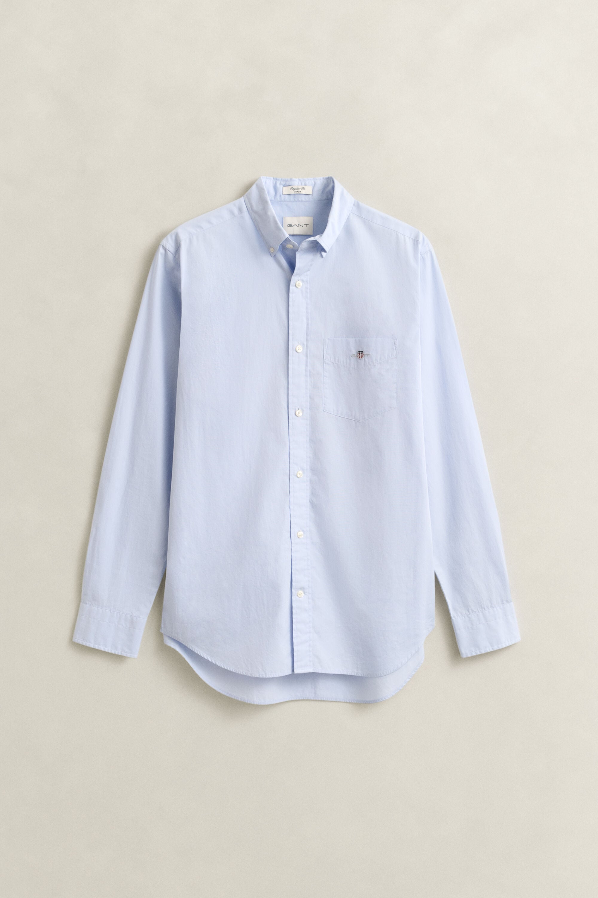 Camisa de popelina Regular Fit clásica