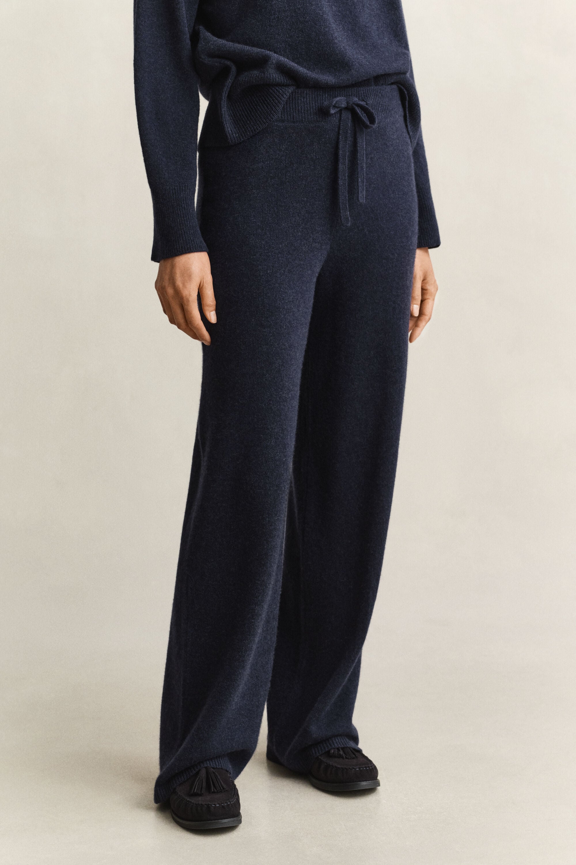 Pantalones de mezcla de lana y cachemir