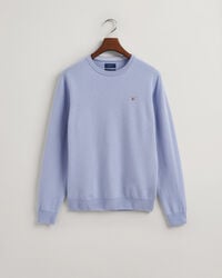 Jersey de cuello redondo en lana de oveja muy fina