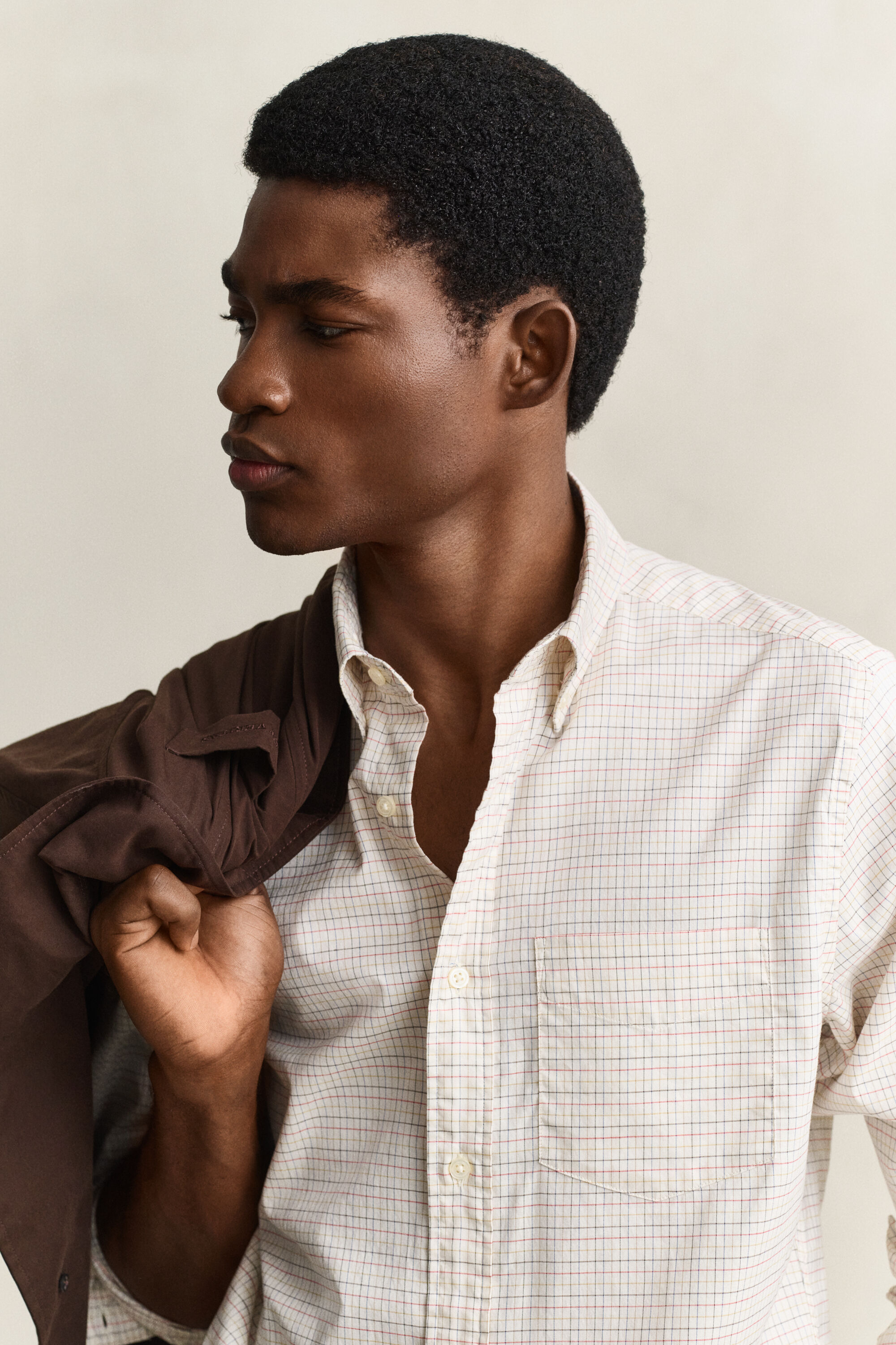 Camisa Oxford de cuadros Gant x Yale
