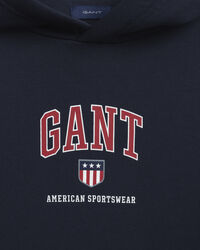 Sudadera con capucha Retro Shield Teens