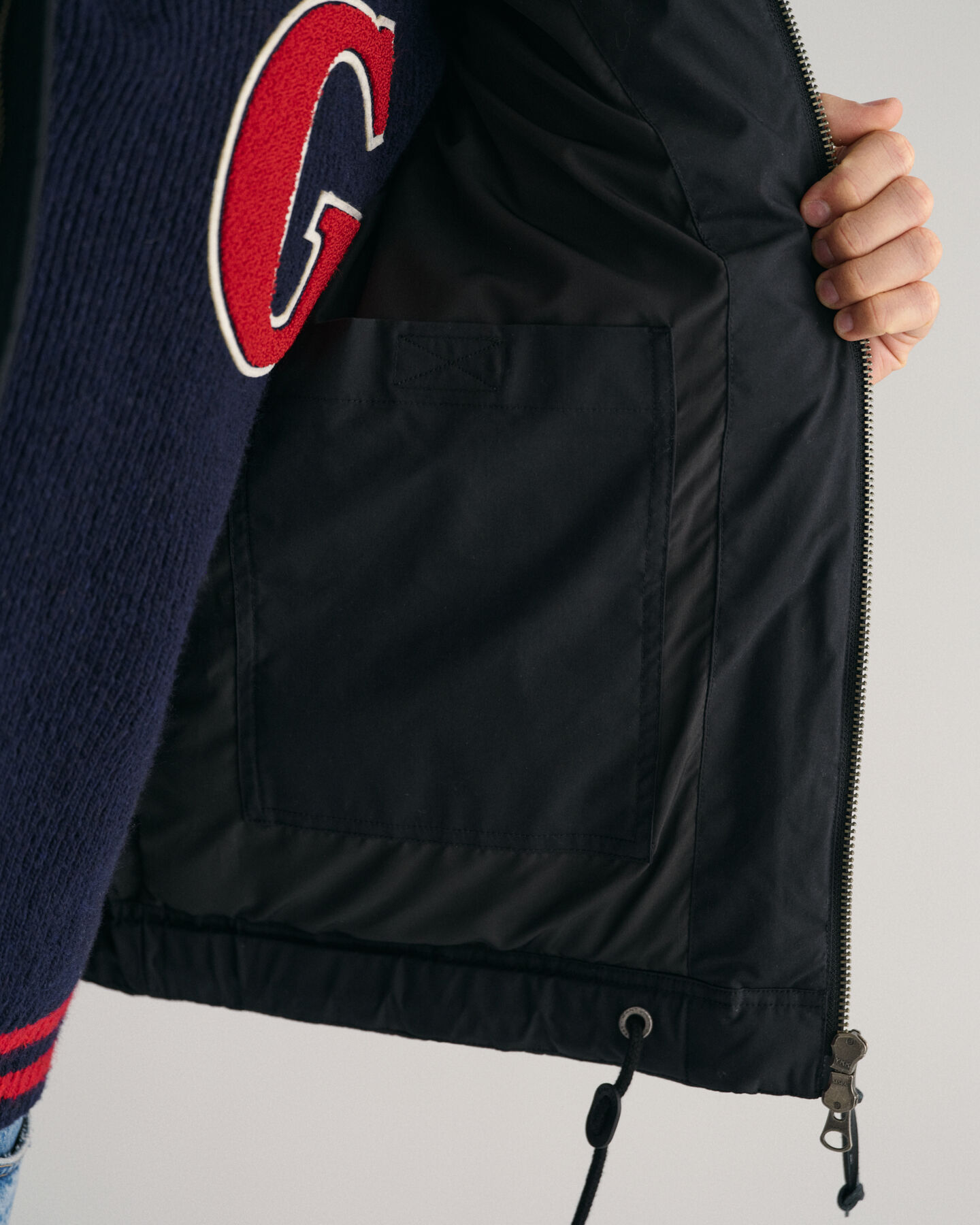 Chaqueta acolchada de monta&ntilde;a