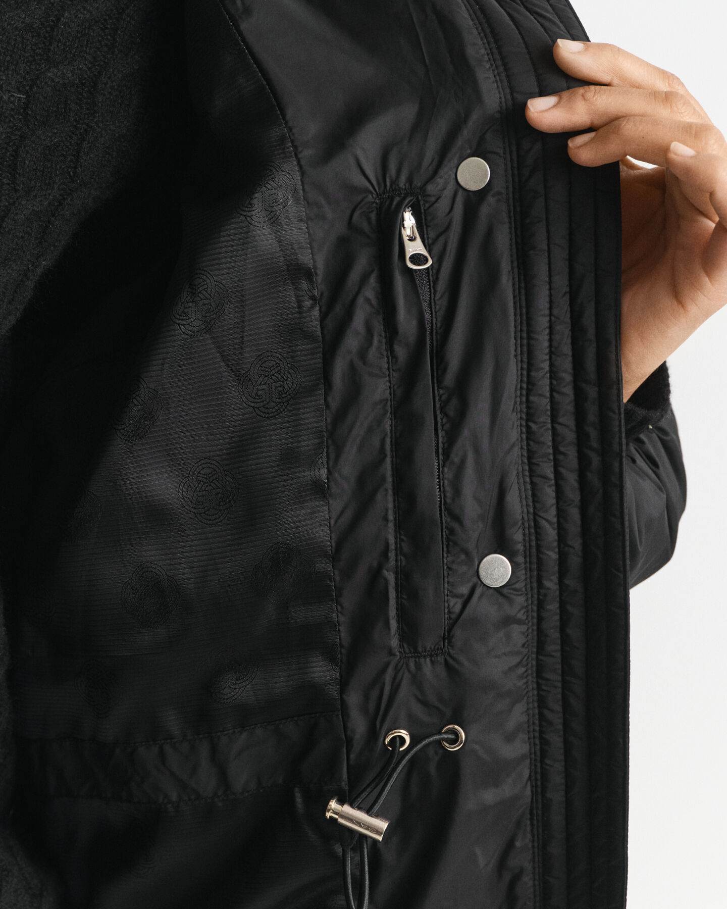 Abrigo de plumón de largo completo