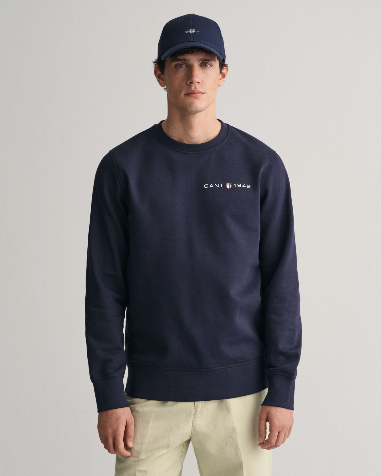 Sudadera de cuello redondo estampada Graphic GANT