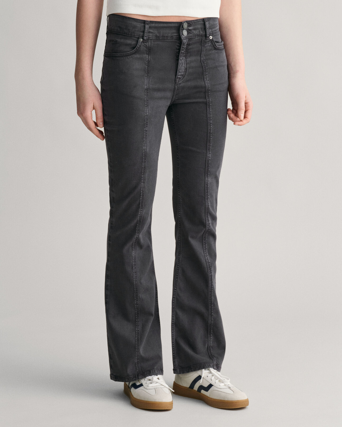 Pantalones bootcut de talle bajo Teen Girls