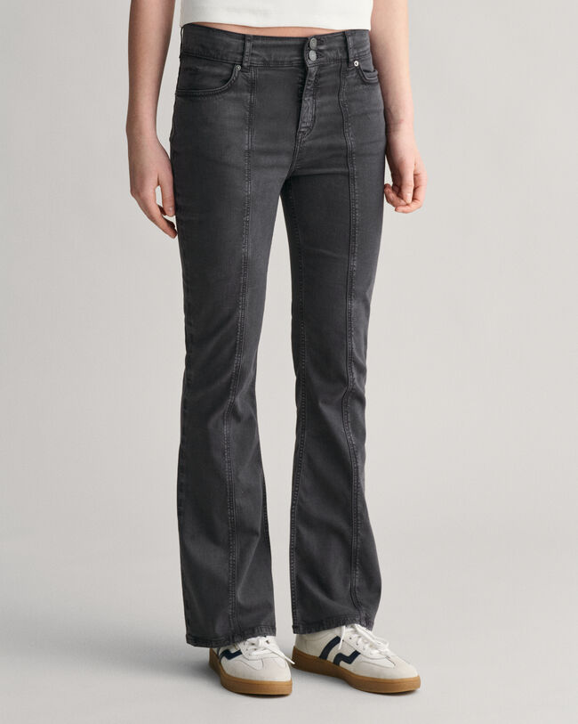 Pantalones bootcut de talle bajo Teen Girls