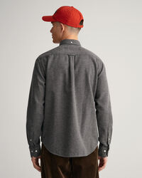 Camisa Regular Fit con diseño de espiga