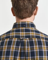 Camisa Regular Fit de franela Windblown a cuadros