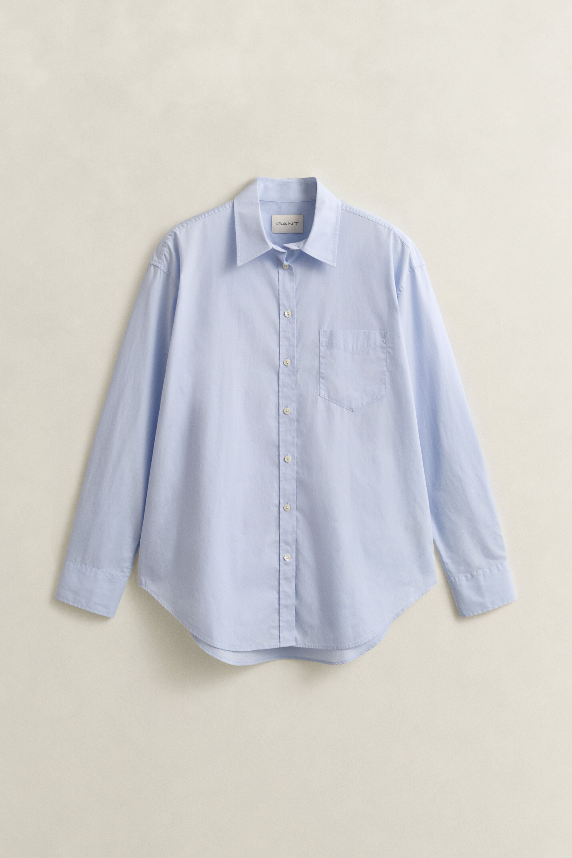 Camisa Relaxed Fit clásica de popelina