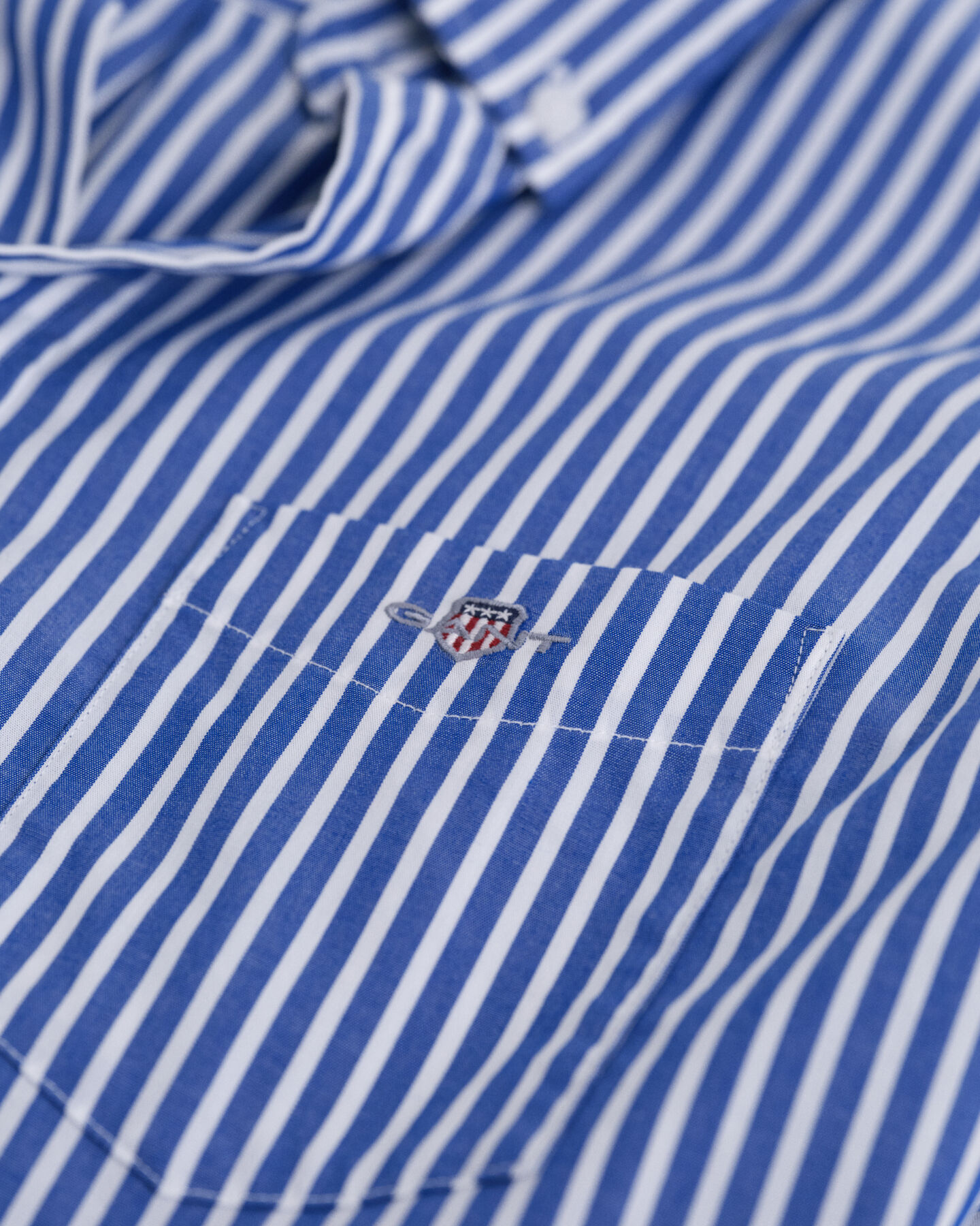 Camisa de popelina a rayas Shield Teens