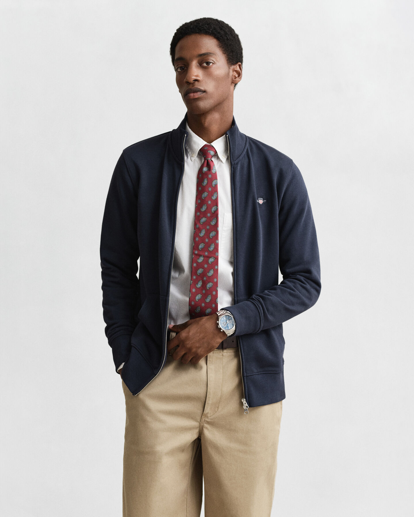 Sudadera Shield con cremallera