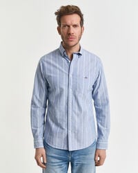 Camisa Oxford clásica Regular Fit a rayas