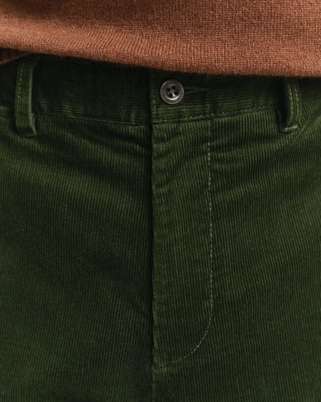Pantalones chinos Regular Fit de pana