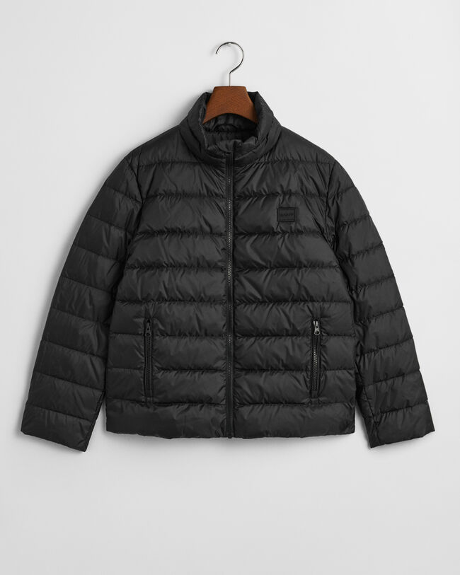 Chaqueta de plumón ligero con logotipo