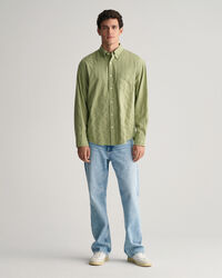 Camisa Relaxed Fit Dobby Stripe