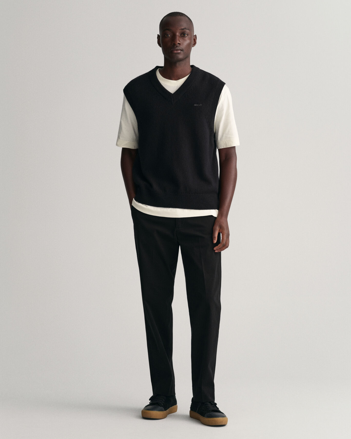 Pantalones de vestir Peached Cotton