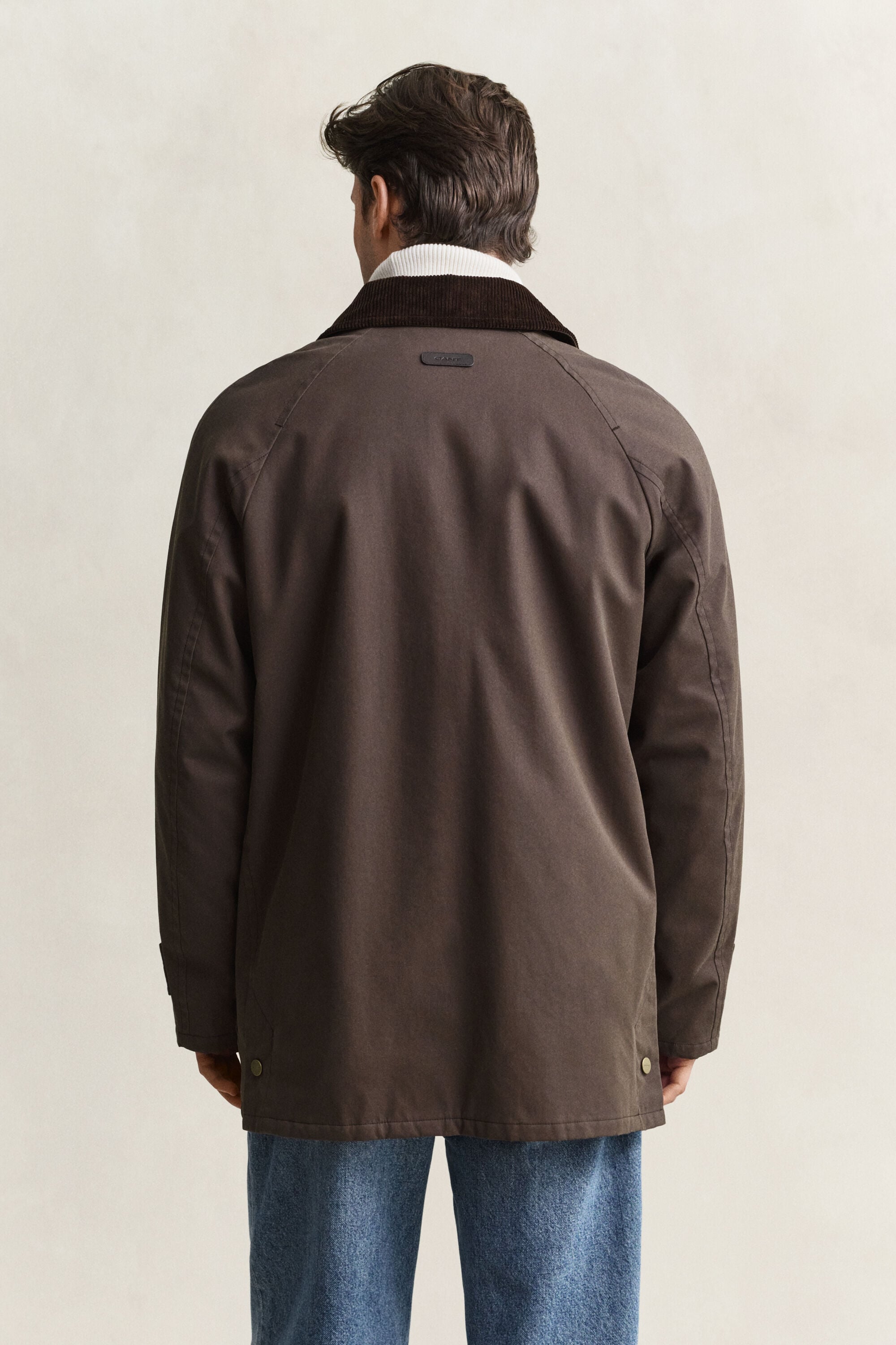 Chaqueta rústica encerada