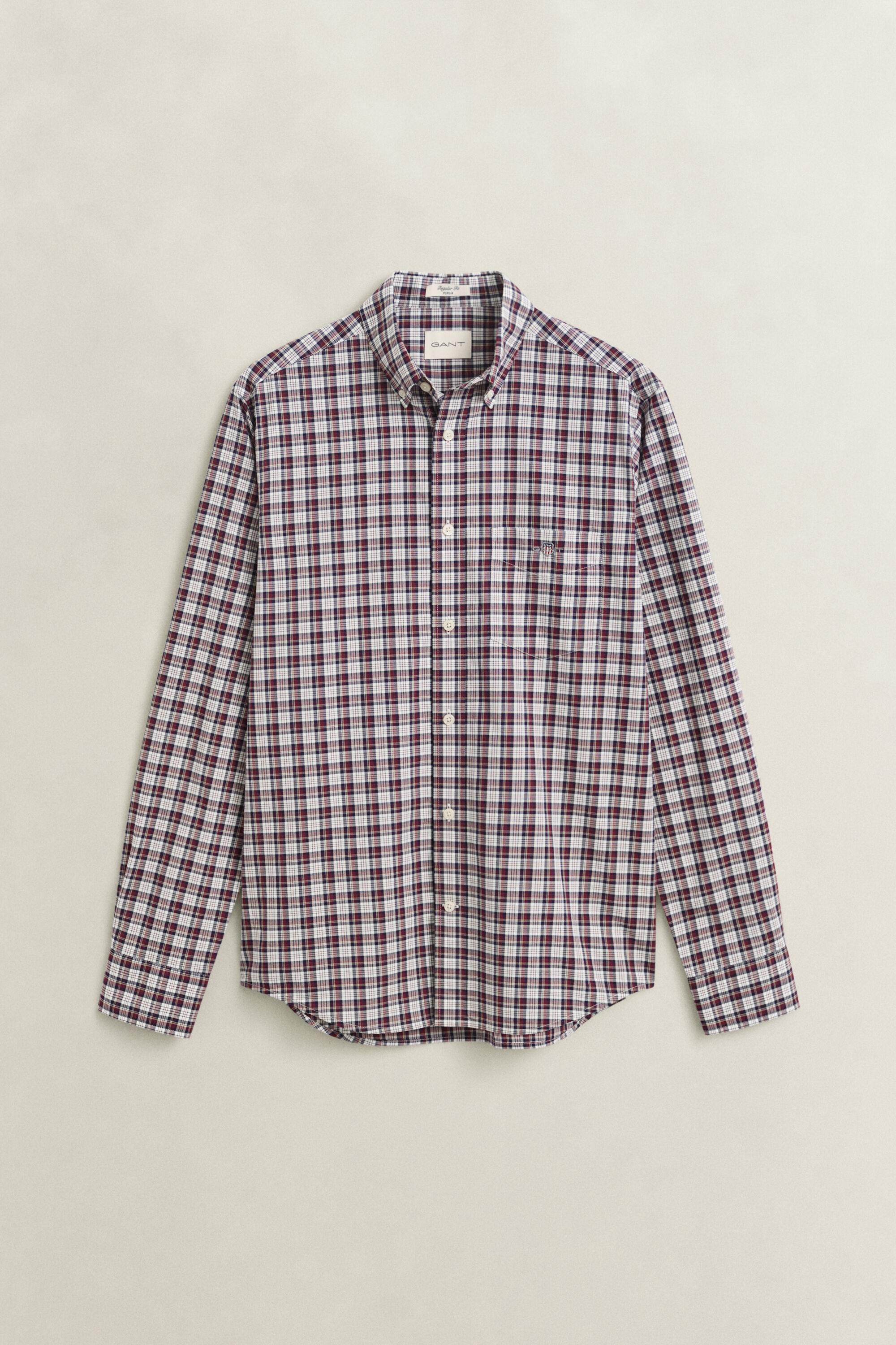 Camisa de popelina a cuadros