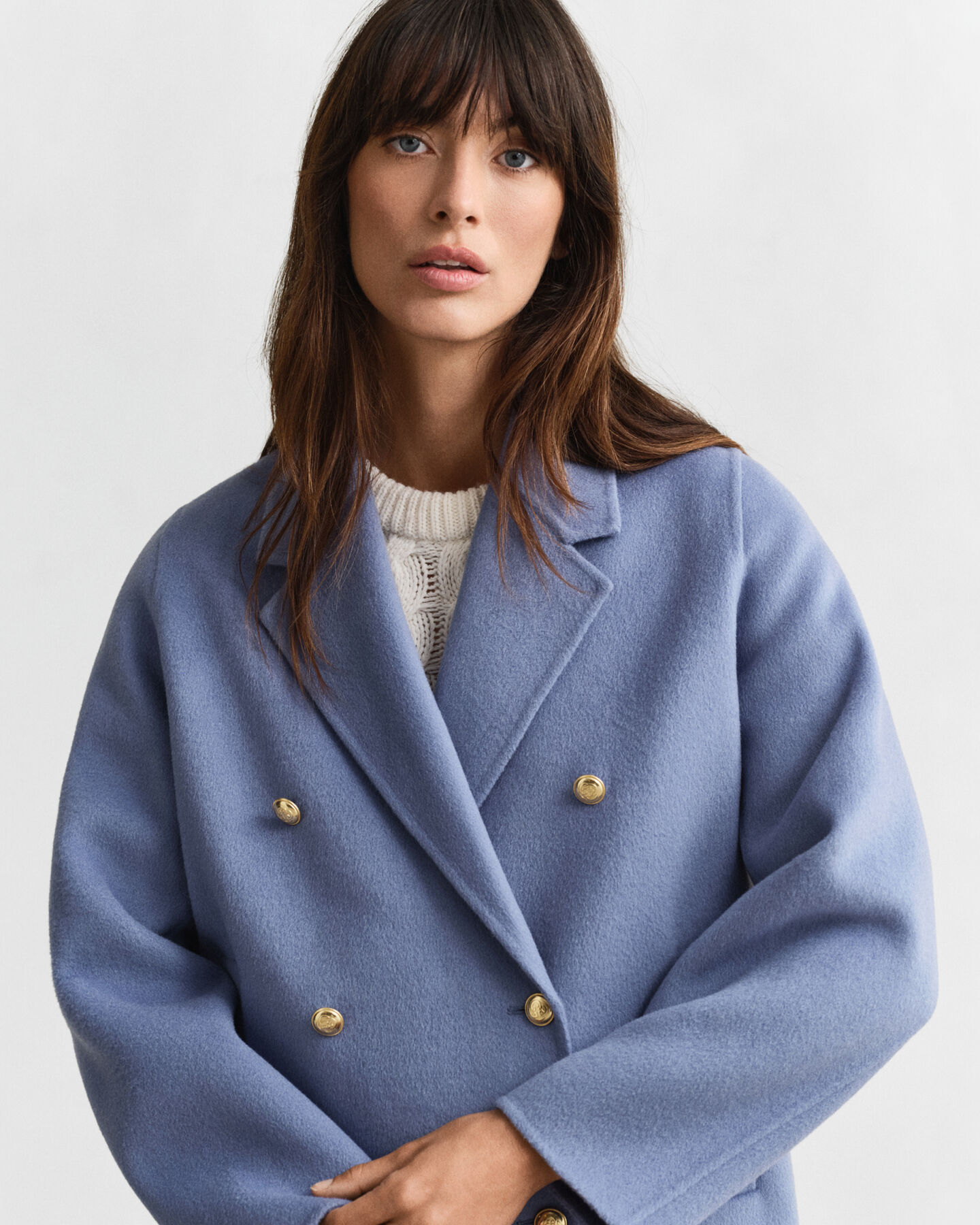 Chaquetón con detalle cosido a mano