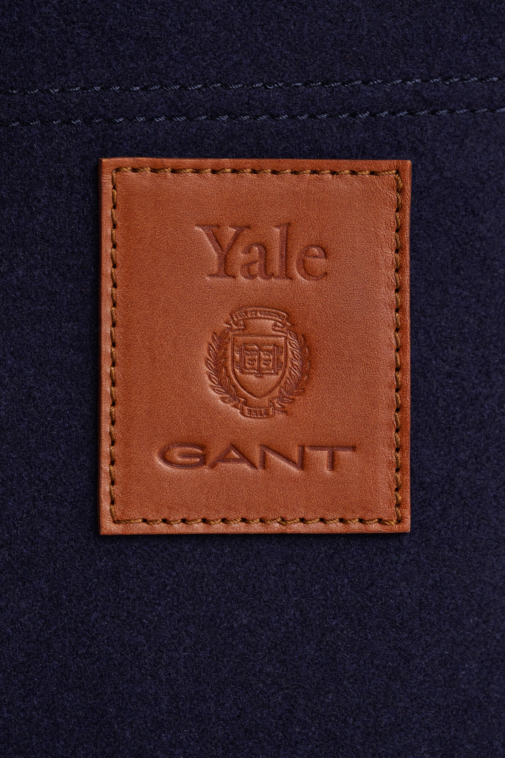 Bolso tote de lana melton Gant x Yale