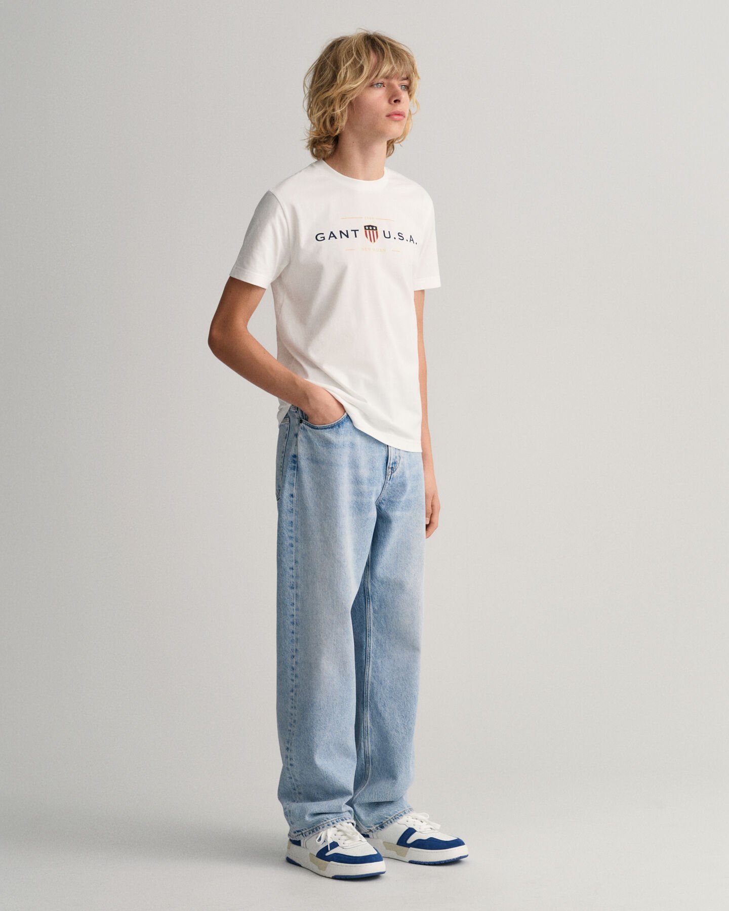 Camiseta Banner Shield Teens