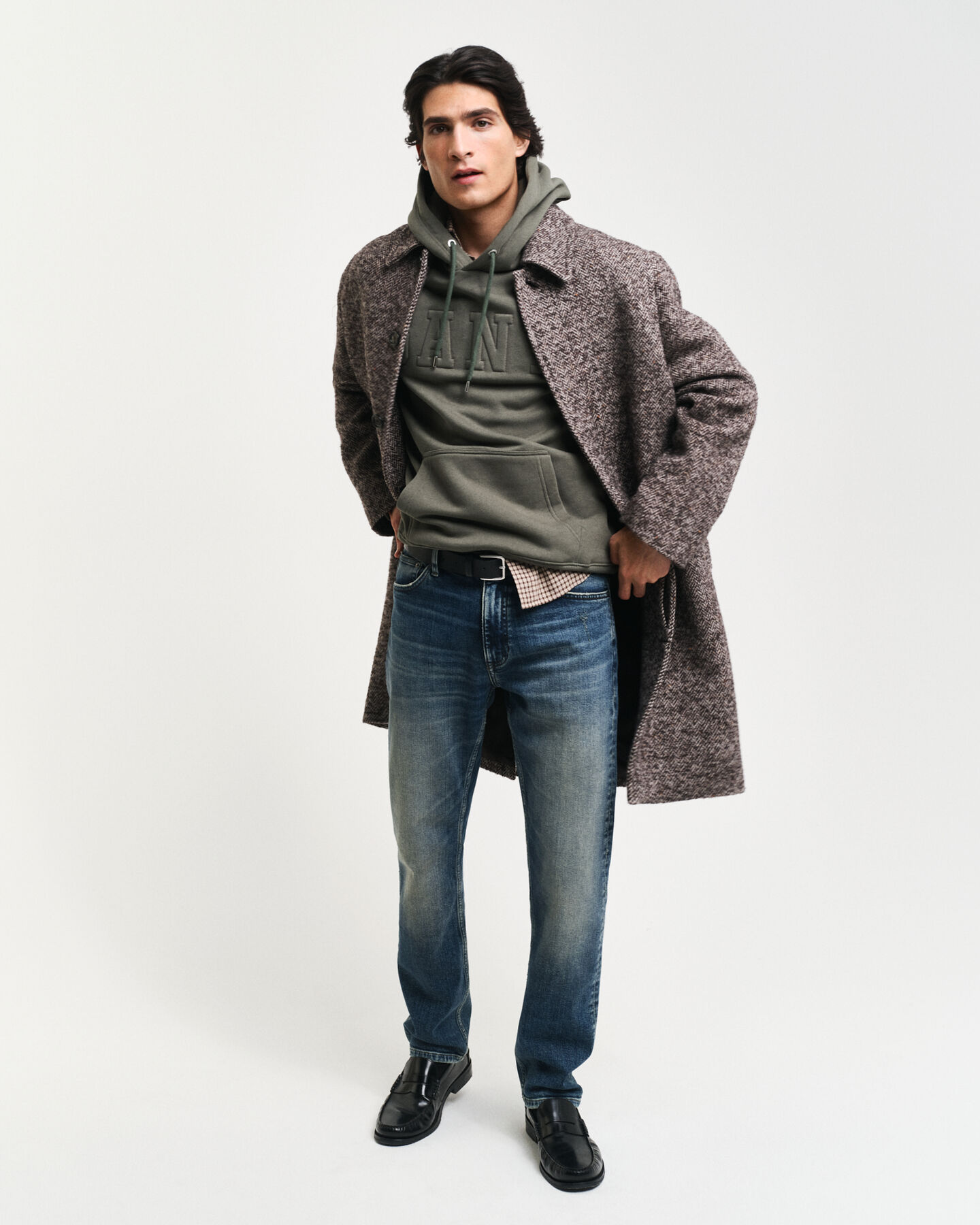 Sudadera con capucha Embossed