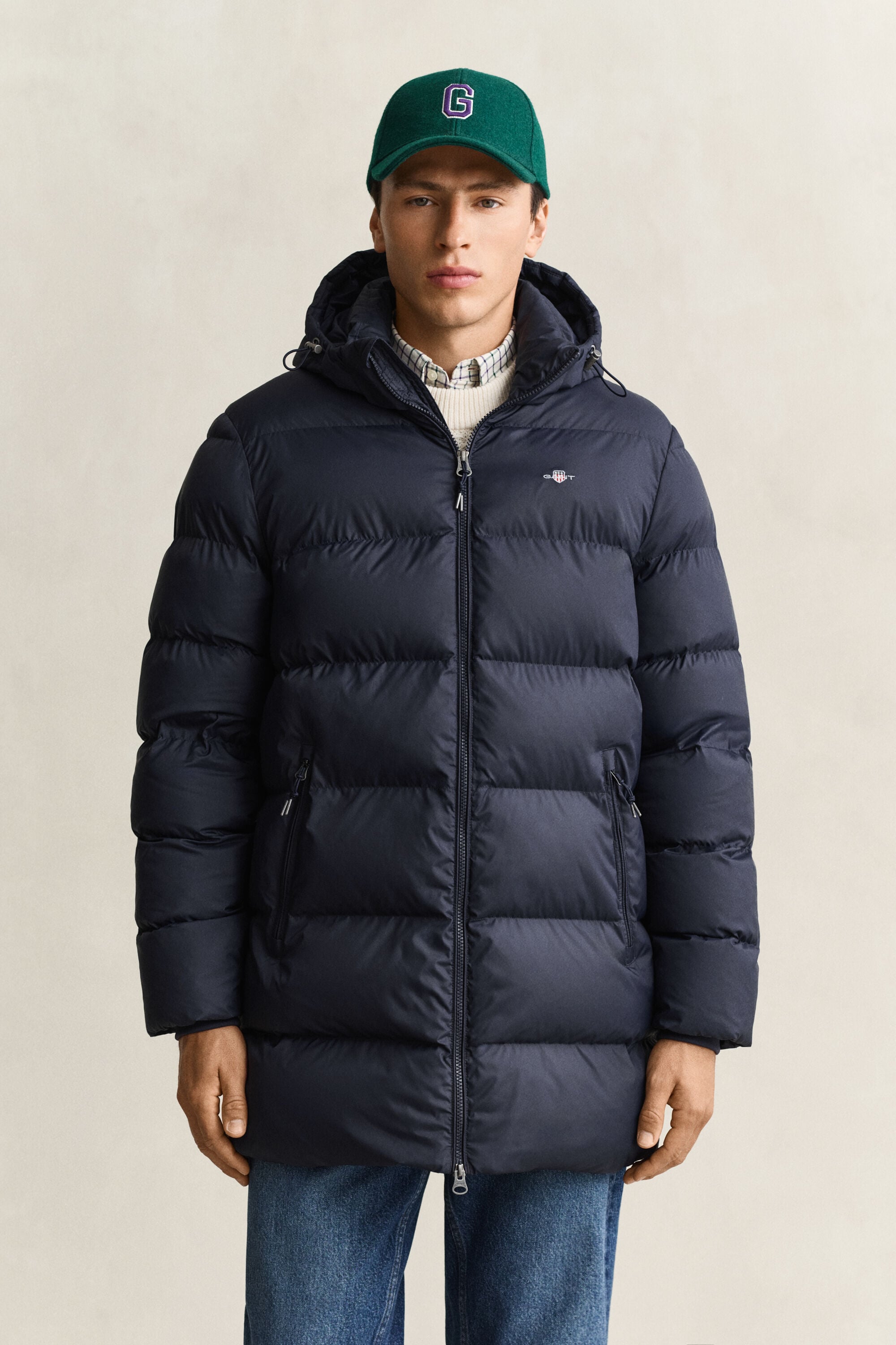 Chaqueta Active Cloud de largo medio