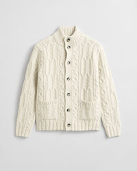 Cárdigan de punto de ochos