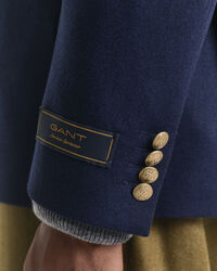 Americana Club de franela de lana Slim Fit