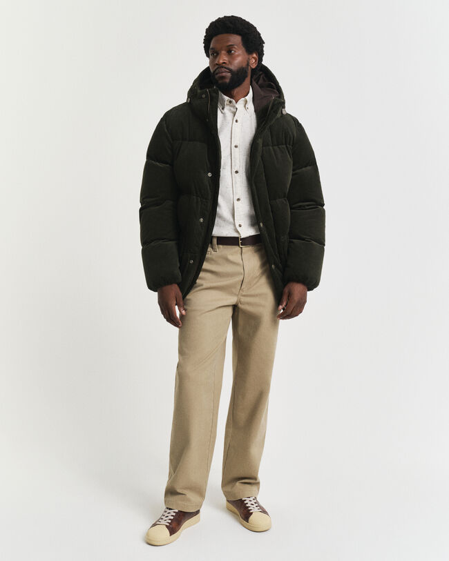 Camisa Regular Fit de franela con nepps