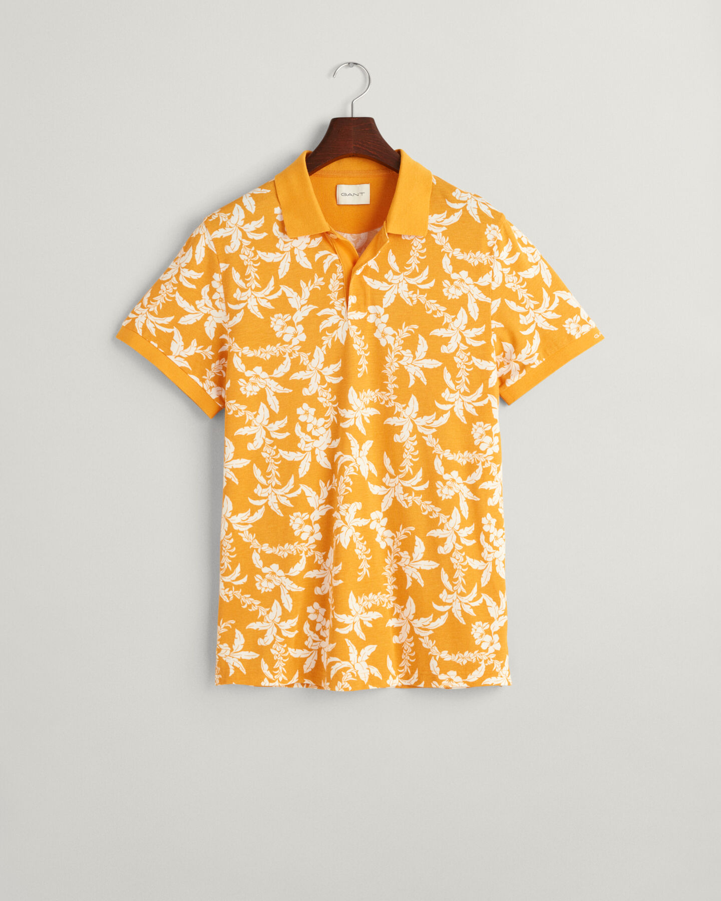 Polo de piqu&eacute; Palm Lei Print