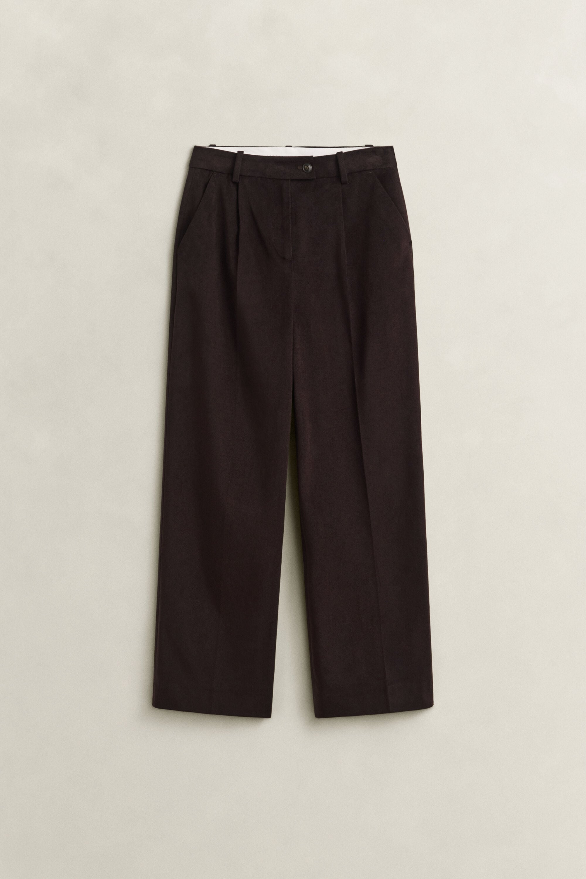 Pantalones de sarga aterciopelada
