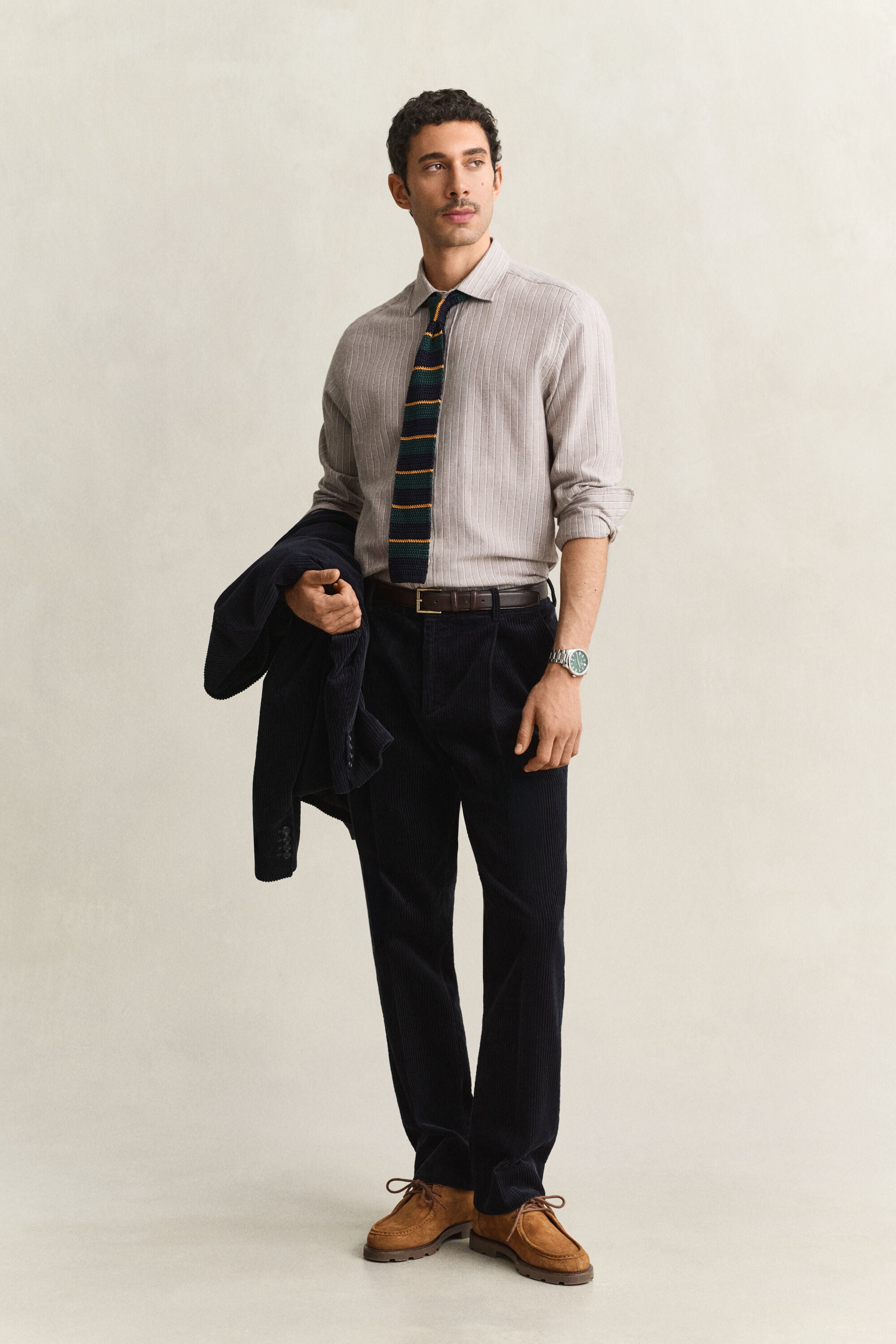 Pantalones de traje de pana