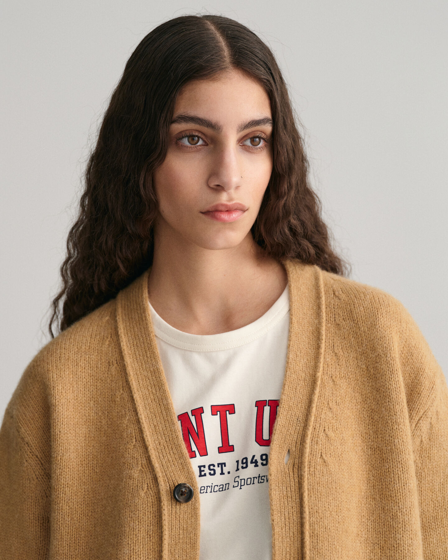 Cárdigan de lana suave