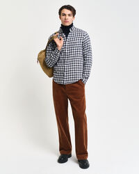 Camisa Regular Fit de franela a cuadros