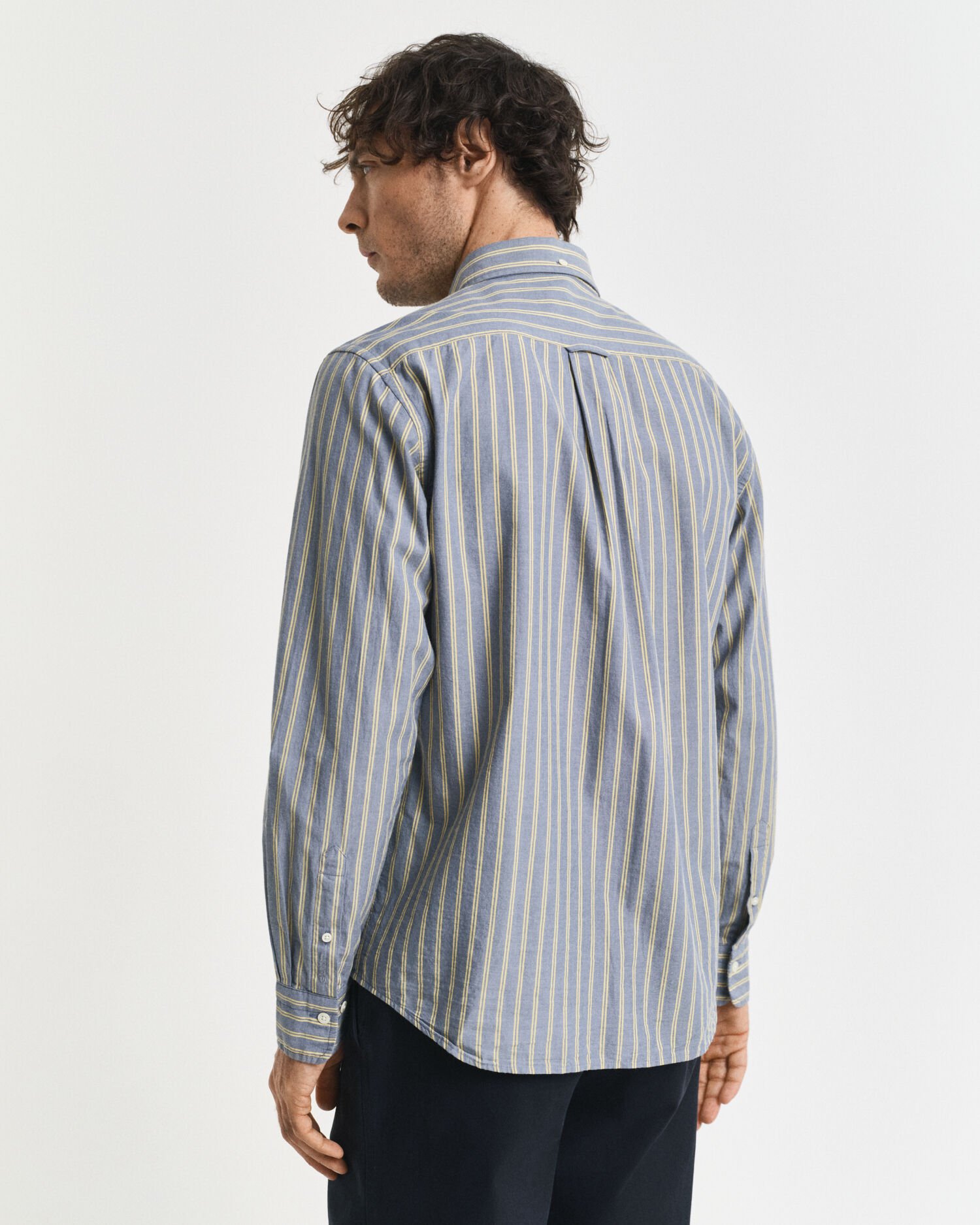 Camisa Regular Fit de popelina a rayas Archive