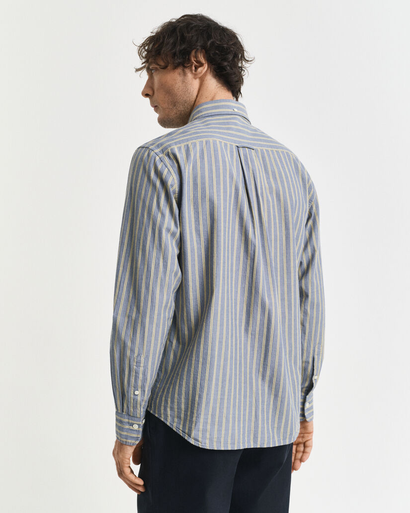 Camisa Regular Fit de popelina a rayas Archive