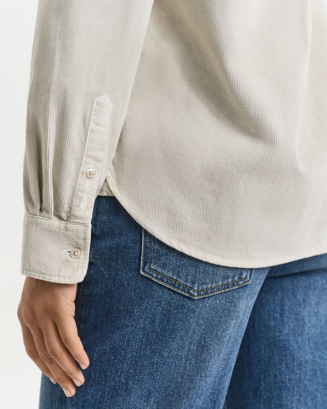 Camisa Regular Fit de pana